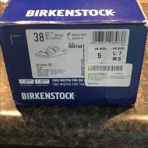 Birkenstock Arizona Taupe Size 38